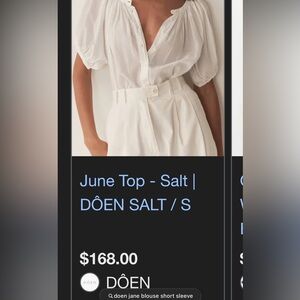 Doen june top in SALMON/PINK